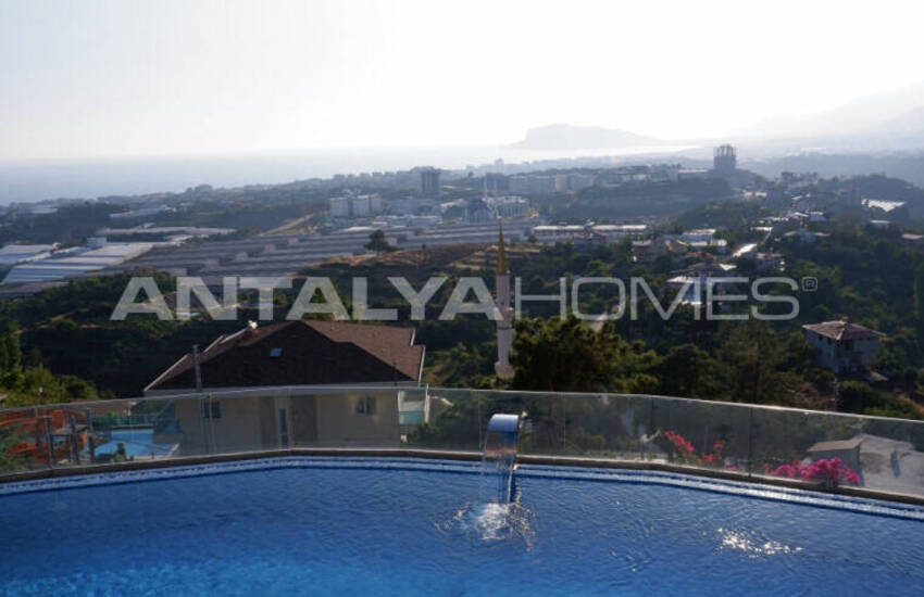 Uniek Design Huis Met Landbouwgrond In Alanya Kestel 37