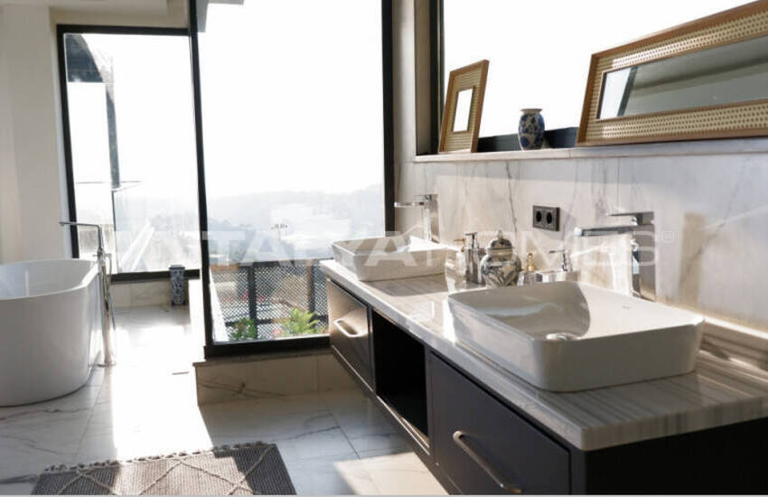 Uniek Design Huis Met Landbouwgrond In Alanya Kestel 39