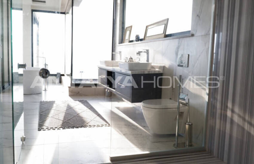 Uniek Design Huis Met Landbouwgrond In Alanya Kestel 38