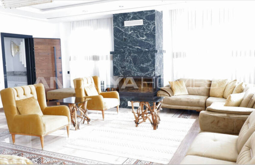 Uniek Design Huis Met Landbouwgrond In Alanya Kestel 24