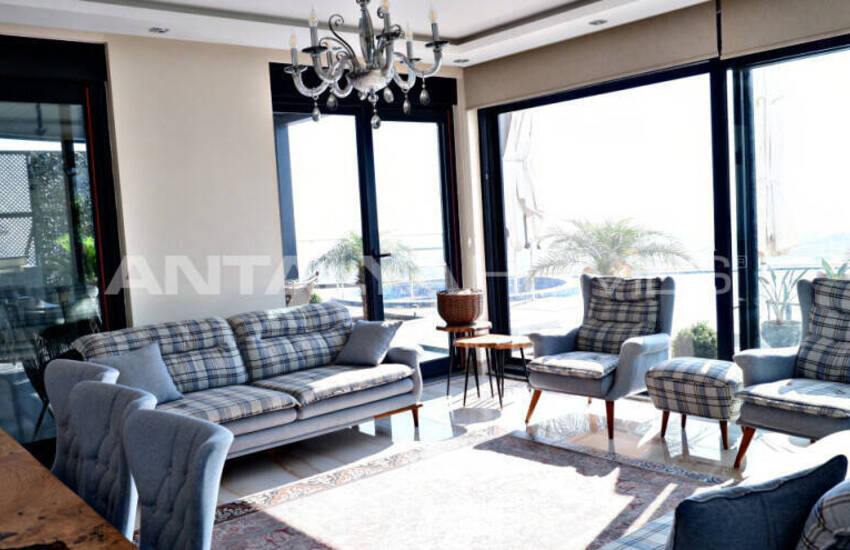 Uniek Design Huis Met Landbouwgrond In Alanya Kestel 26