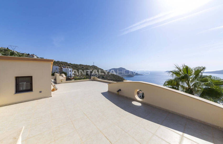Villa Med 5 Sovrum, Havsutsikt Och Privat Pool I Kalkan 52