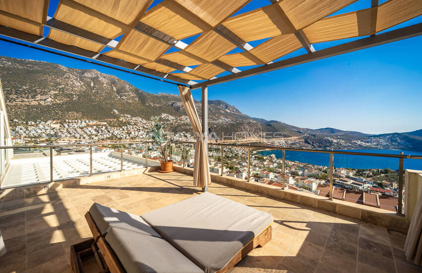 Kaş Kalkan'da Özel Havuzlu Deniz Manzaralı Villa 31
