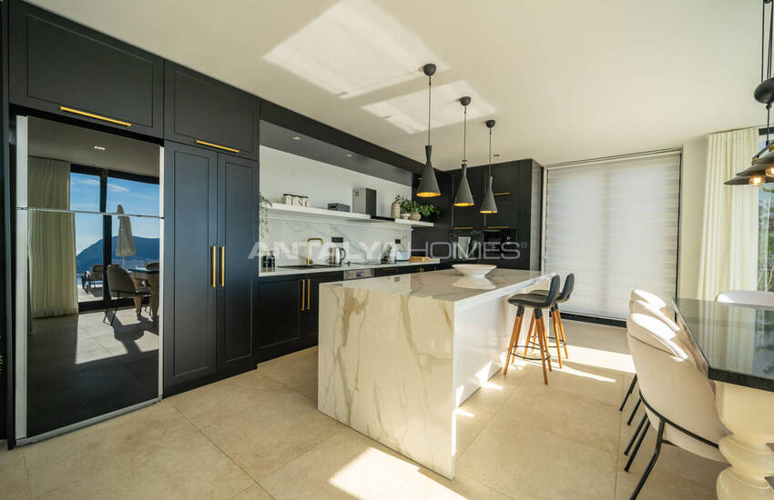 Elegante Villa Met Privézwembad, Tuin En Zeezicht In Kalkan 12