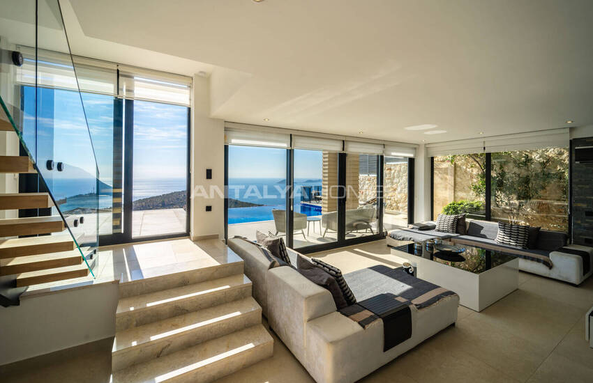 Elegante Villa Met Privézwembad, Tuin En Zeezicht In Kalkan 7
