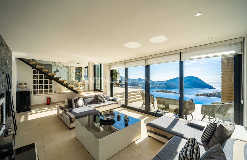 Elegante Villa Met Privézwembad, Tuin En Zeezicht In Kalkan 6