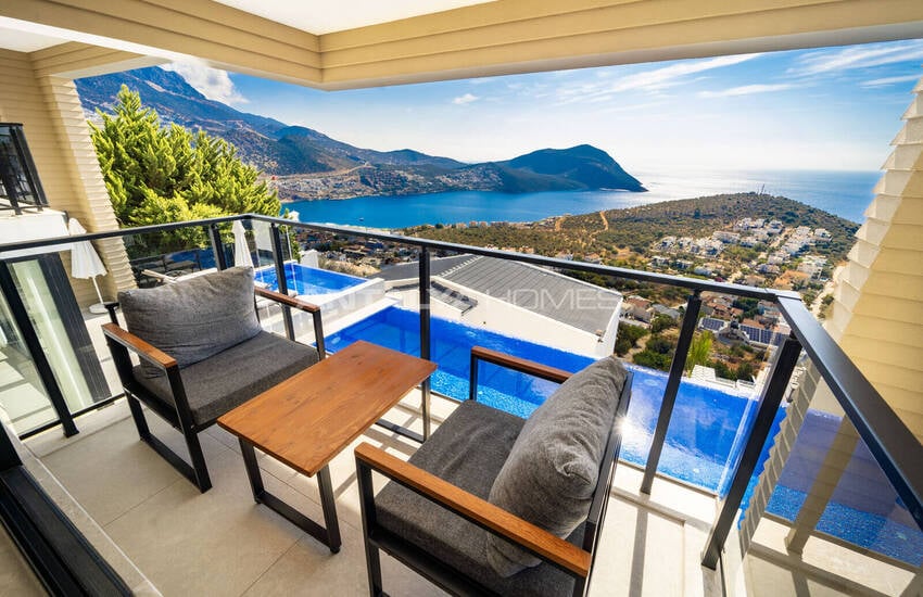 Elegante Villa Met Privézwembad, Tuin En Zeezicht In Kalkan 28
