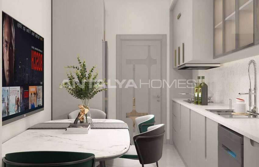 آپارتمانهای با چشمانداز دریا با امکانات ممتاز در کپز آنتالیا 13