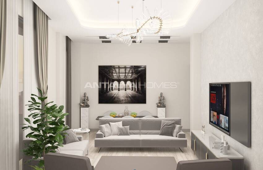 آپارتمانهای با چشمانداز دریا با امکانات ممتاز در کپز آنتالیا 17