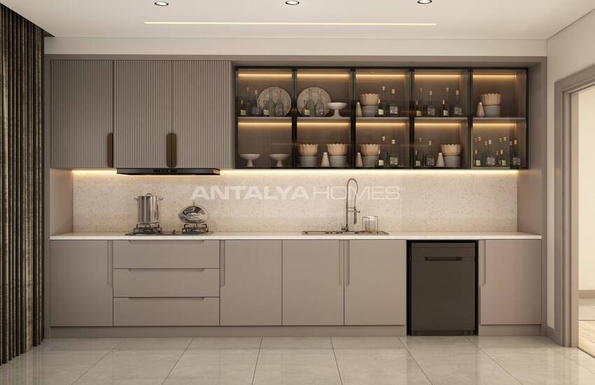 آپارتمانهای با چشمانداز دریا با امکانات ممتاز در کپز آنتالیا 24