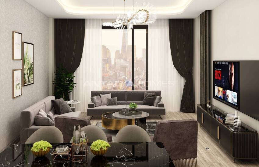 آپارتمانهای با چشمانداز دریا با امکانات ممتاز در کپز آنتالیا 27