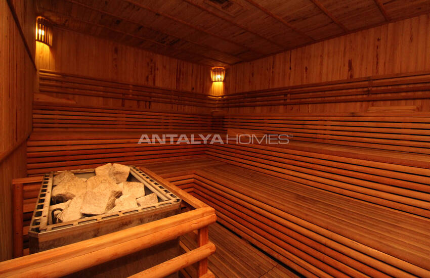 Belek'te Tatil Köyü Olanaklarına Sahip Sitede Eşyalı 2+1 Daire 49