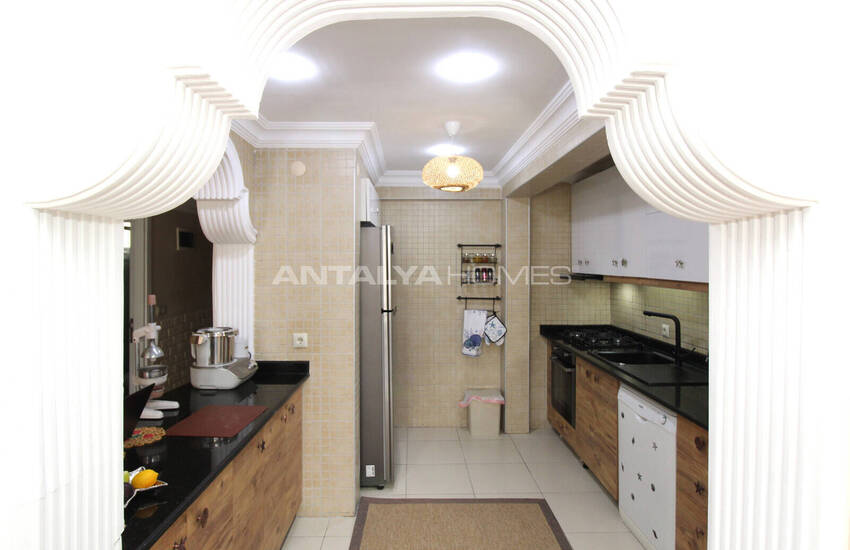 Möblerad Parhusvilla Med Privat Trädgård I Belek Antalya 16