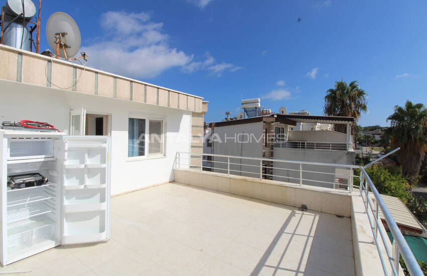 Möblerad Parhusvilla Med Privat Trädgård I Belek Antalya 32