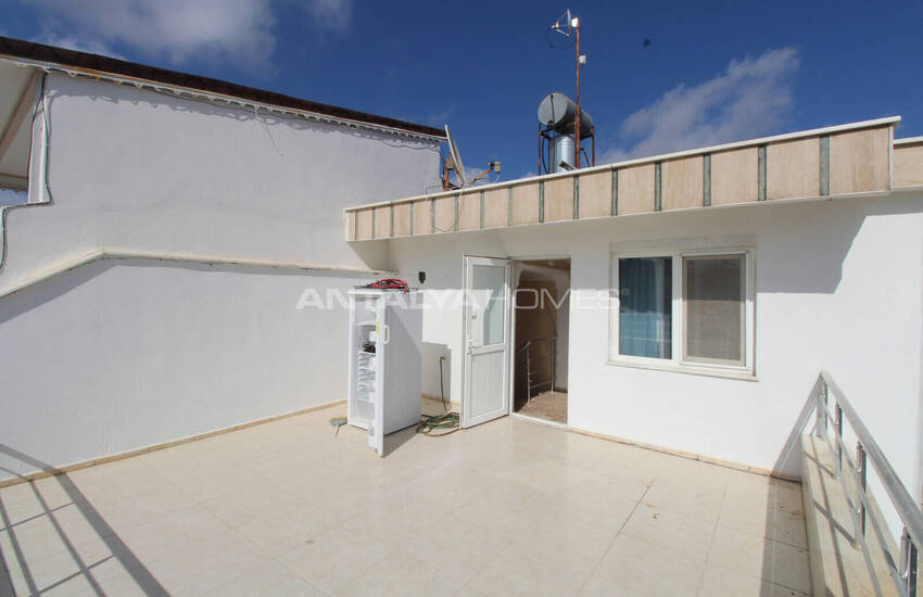 Möblerad Parhusvilla Med Privat Trädgård I Belek Antalya 34