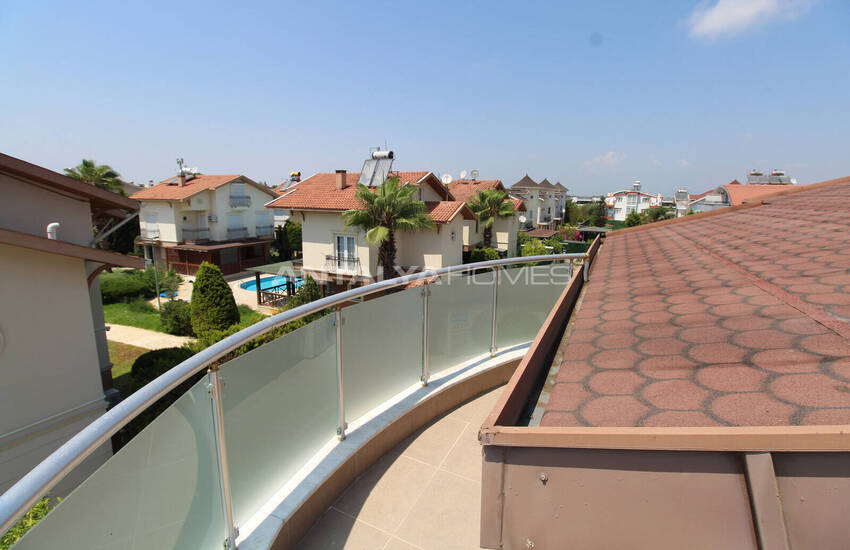 Triplex House with Garden in a Complex in Belek Antalya 43