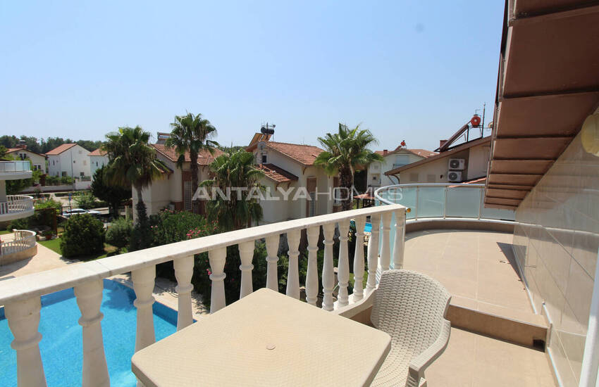 Triplex House with Garden in a Complex in Belek Antalya 42