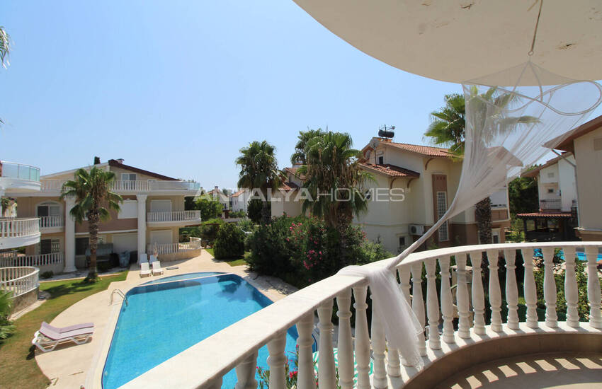 Triplex House with Garden in a Complex in Belek Antalya 38
