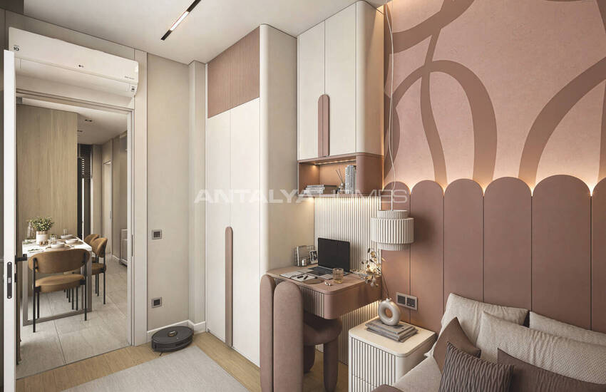 Apartments for Sale in a Project 400 M From the Sea in Lara Antalya 18