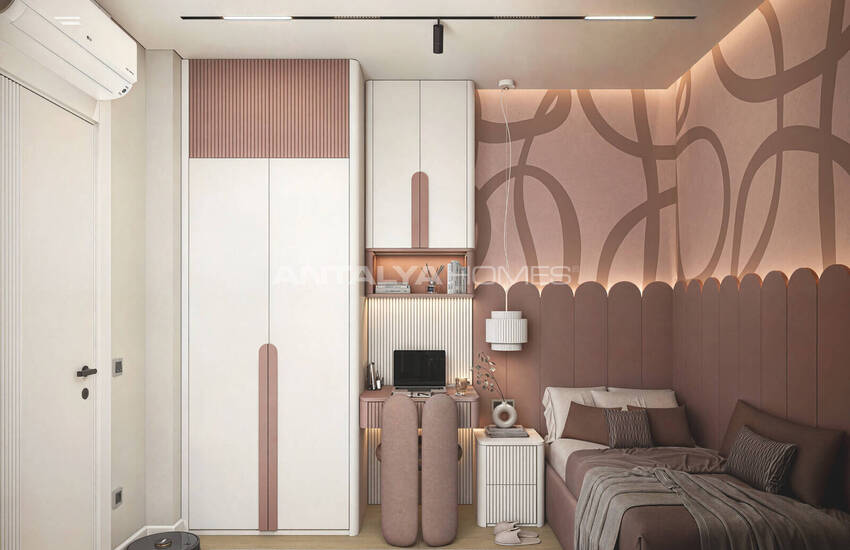 شقق في مشروع على بعد 400 متر من البحر في لارا أنطاليا 20