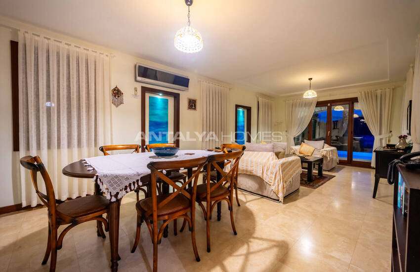 Beachfront House with Beach Access and Pool in Kalkan 37