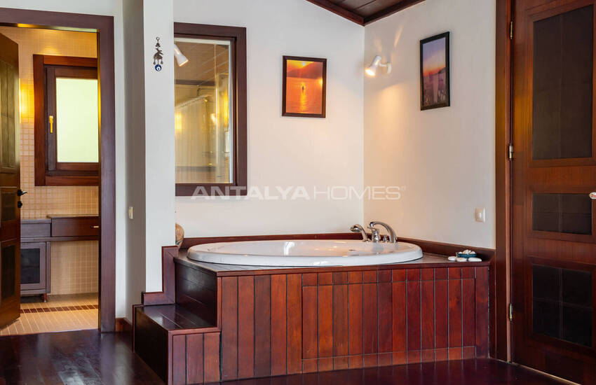 Beachfront House with Beach Access and Pool in Kalkan 49