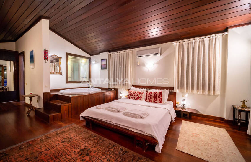 Beachfront House with Beach Access and Pool in Kalkan 50