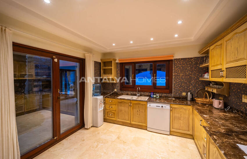 Beachfront House with Beach Access and Pool in Kalkan 40