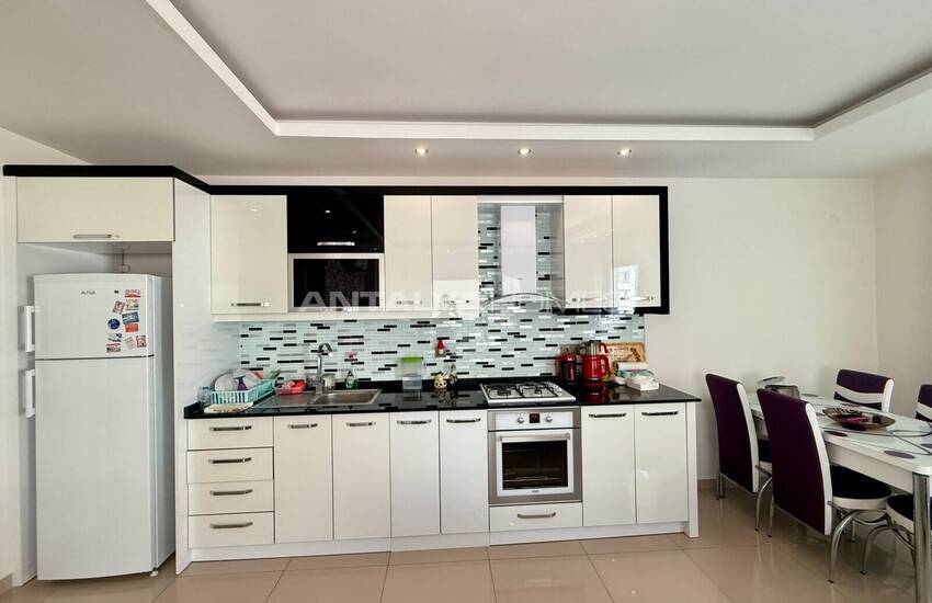 Alanya Kestel'de Denize Birkaç Adım Uzaklıkta Eşyalı Daire 11