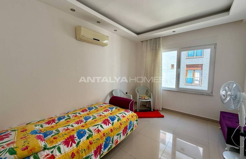 Alanya Kestel'de Denize Birkaç Adım Uzaklıkta Eşyalı Daire 12