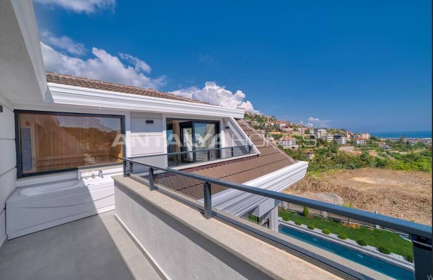 Detached Sea-view Villas with Pools in Alanya Antalya 34