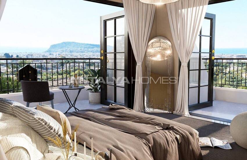 Freistehende Villen Mit Pool Und Meerblick In Alanya, Antalya 16