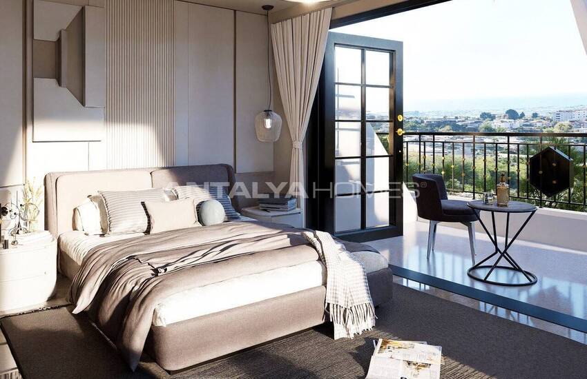 Freistehende Villen Mit Pool Und Meerblick In Alanya, Antalya 17
