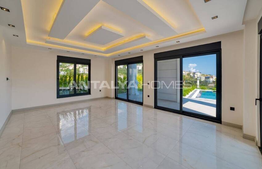 Vrijstaande Villa's Met Zwembad En Zeezicht In Alanya Antalya 15