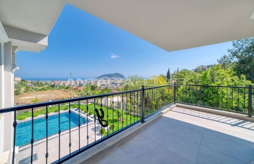 Vrijstaande Villa's Met Zwembad En Zeezicht In Alanya Antalya 33