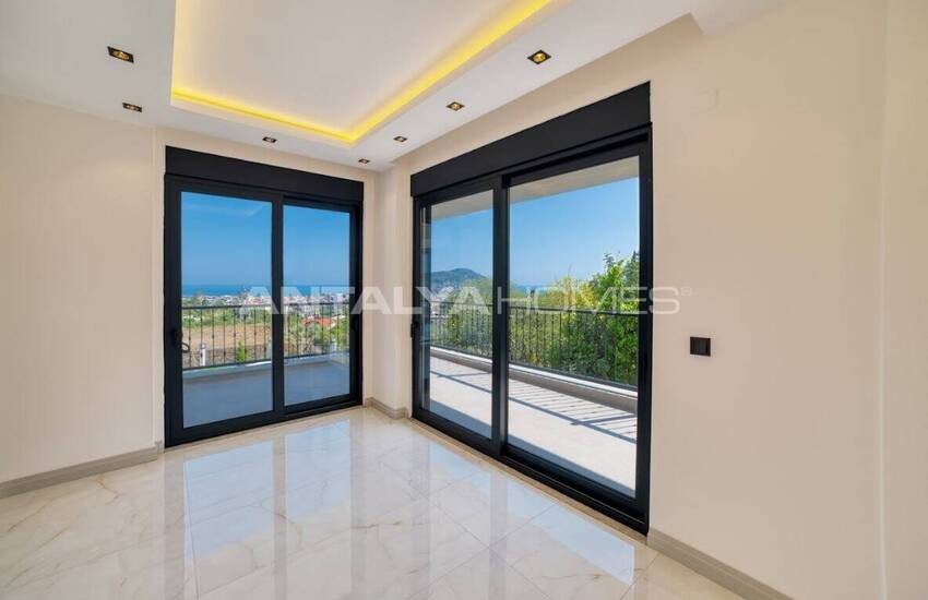 Vrijstaande Villa's Met Zwembad En Zeezicht In Alanya Antalya 20