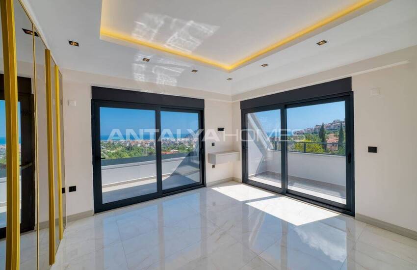 Vrijstaande Villa's Met Zwembad En Zeezicht In Alanya Antalya 29