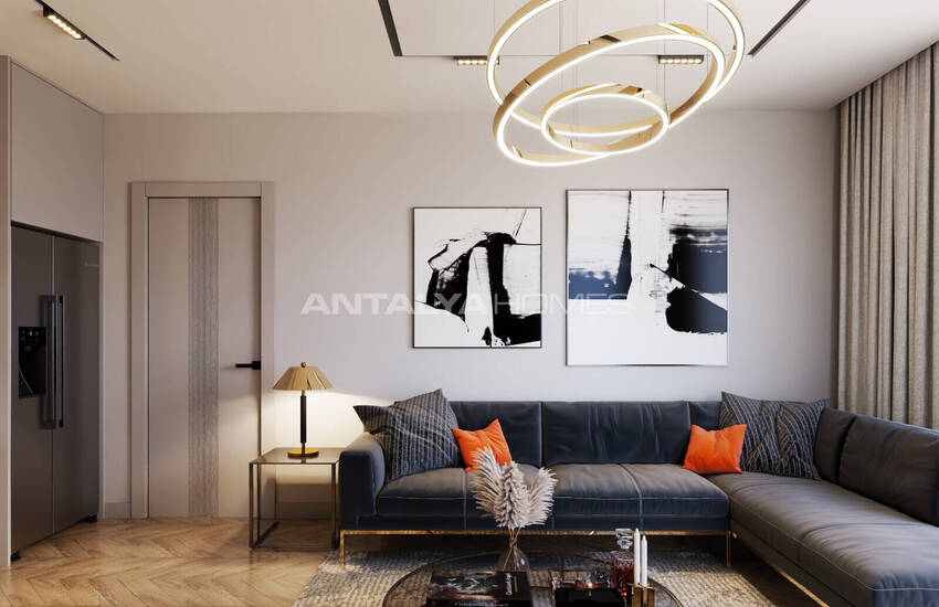 Stijlvolle Appartementen In Een Complex Vlakbij Zee In Konyaalti 20