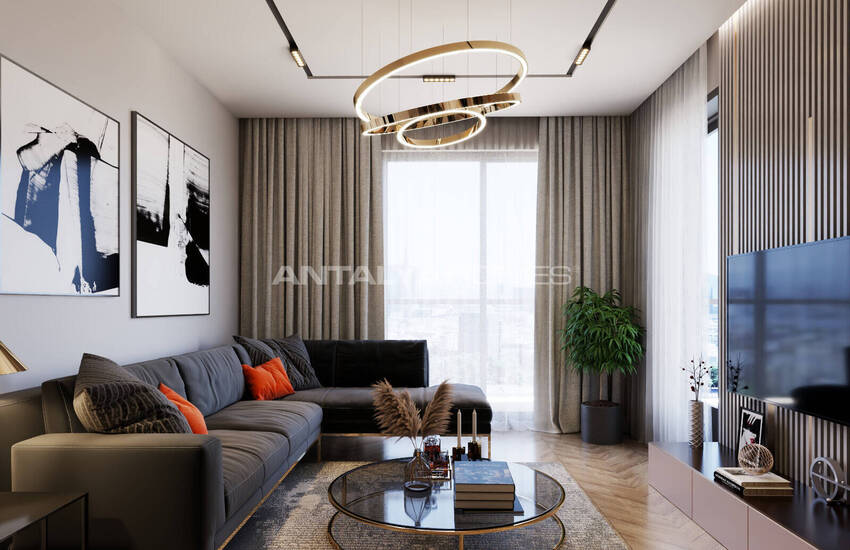 Stijlvolle Appartementen In Een Complex Vlakbij Zee In Konyaalti 18