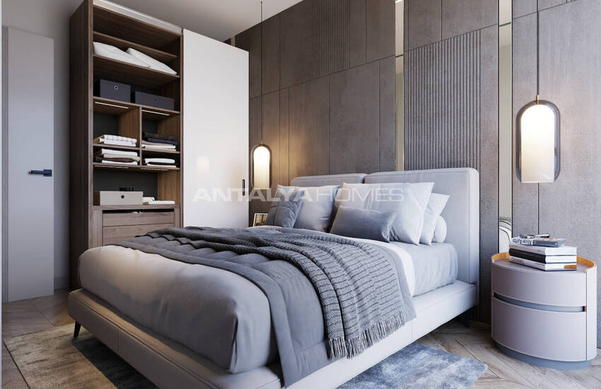 Stijlvolle Appartementen In Een Complex Vlakbij Zee In Konyaalti 19