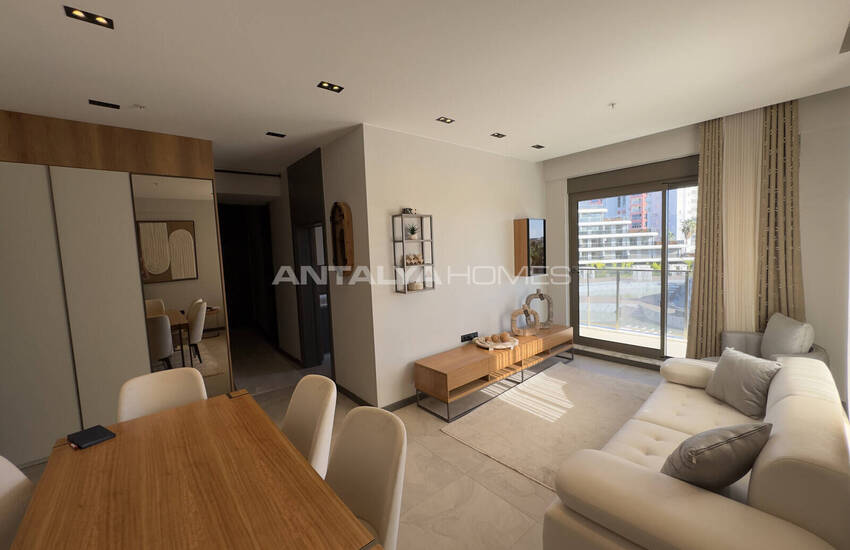 Flats in a Low-rise Project with Pool in Altıntaş 9