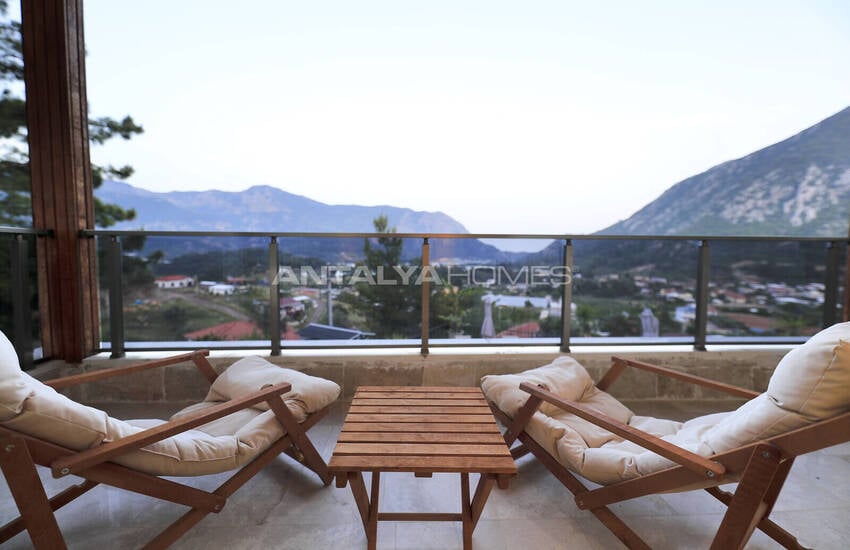 Detached House with Pool in Antalya Adrasan Nature 24
