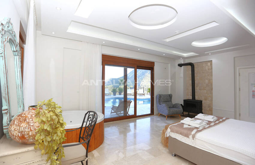 Detached House with Pool in Antalya Adrasan Nature 14