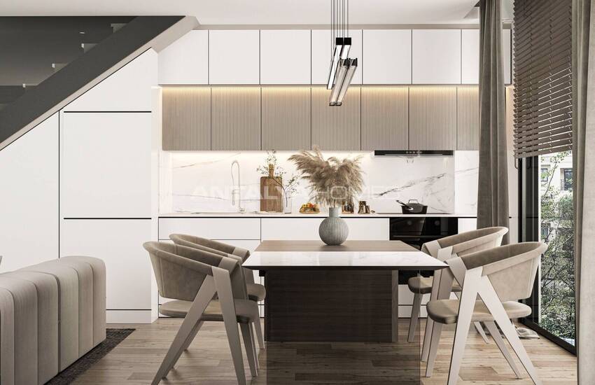 Просторные квартиры рядом с трамвайной остановкой в районе Анталия 16