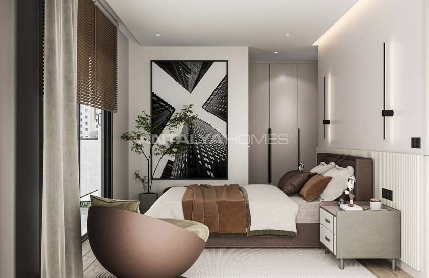 Просторные квартиры рядом с трамвайной остановкой в районе Анталия 18