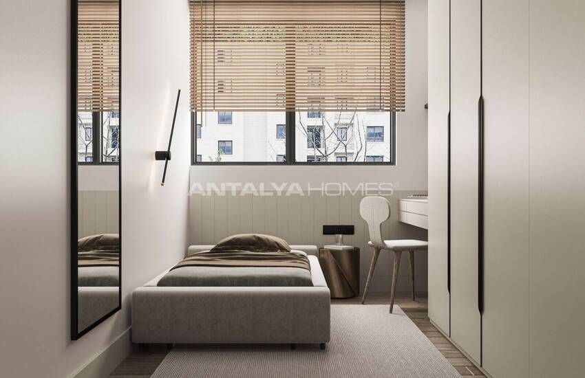 Просторные квартиры рядом с трамвайной остановкой в районе Анталия 20