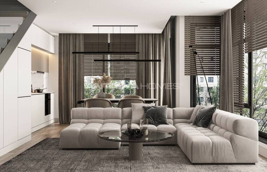 Просторные квартиры рядом с трамвайной остановкой в районе Анталия 13