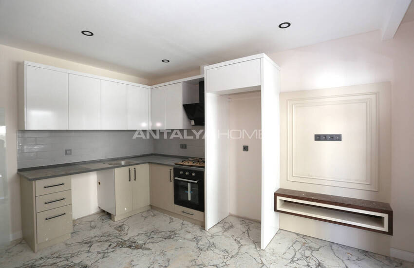 Appartement In Een Project Met Zwembad En Parkeerplaats In Konyaaltı 9