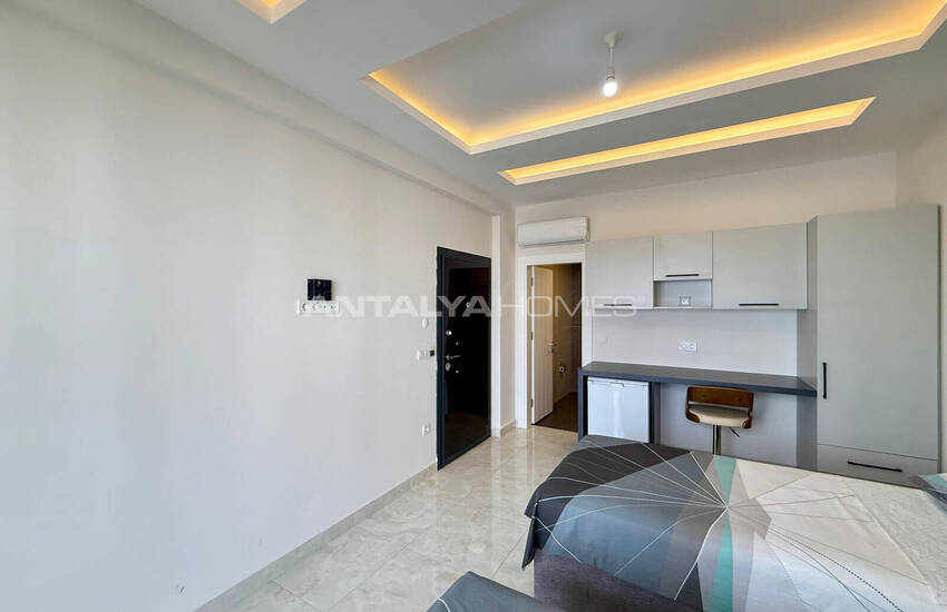 Alanya Mahmutlar'da Denize 550 M Mesafede Havuzlu Sitede Daireler 39