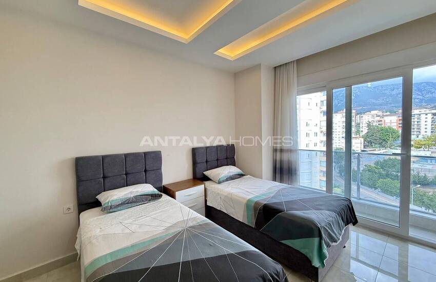 Alanya Mahmutlar'da Denize 550 M Mesafede Havuzlu Sitede Daireler 38